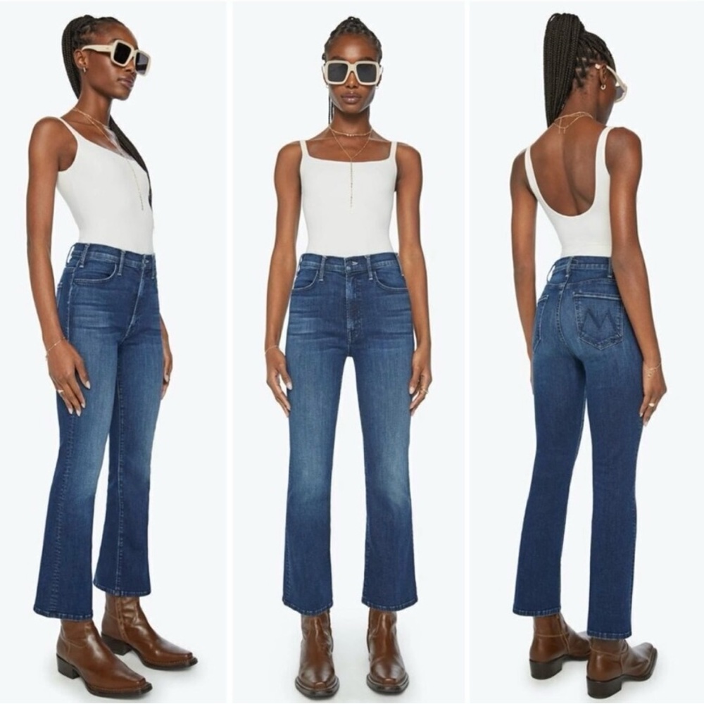 MOTHER Indigo Flare & Wide Leg Jeans